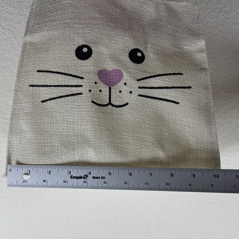 Cute Bunny‎ Face Pink-Eared Tote Bag